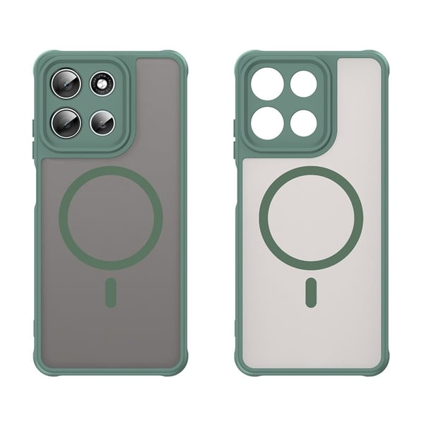 SKALO Motorola Moto G56 5G Mat Hybrid Cover - Grøn