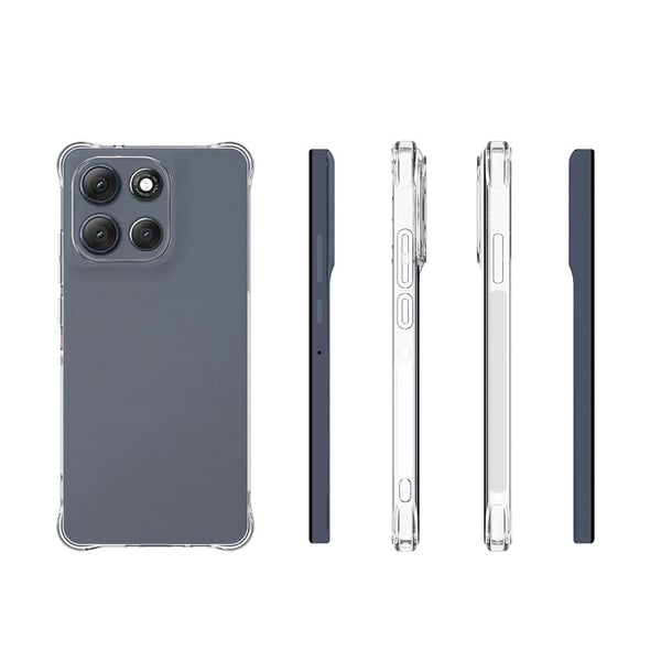 SKALO Motorola Moto G86 Power 5G Extra strong TPU Cover - Gennemsigtig