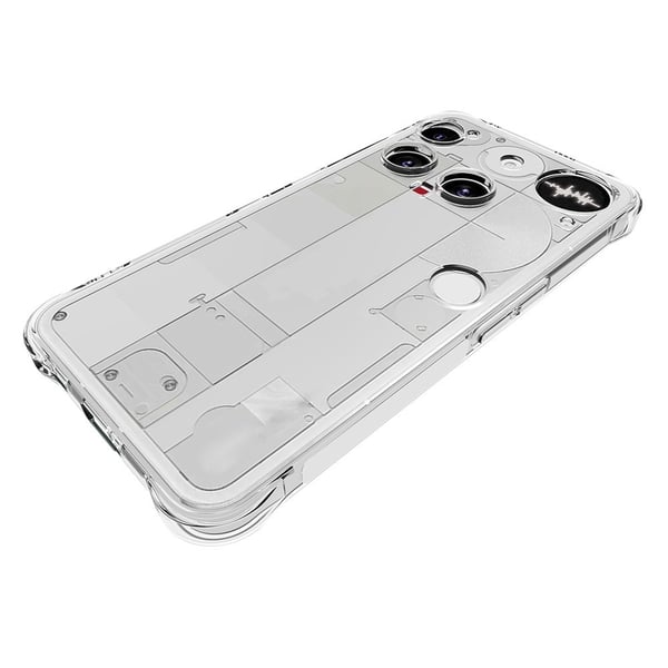 SKALO Nothing Phone (3) Extra strong TPU Suojakuori - Läpinäkyvä
