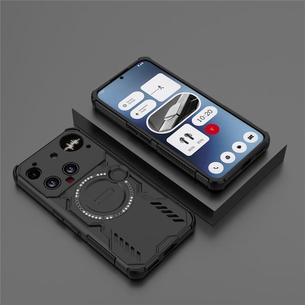 SKALO Nothing Phone (3) Armor Ventilated Heat Dissipation Cover - Sort