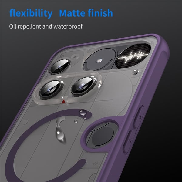 SKALO Nothing Phone (3) Mat Hybrid Cover - Lilla