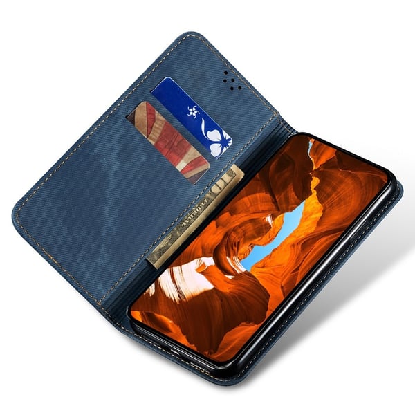 SKALO Nothing Phone (3) Jeans Flip Cover - Blå