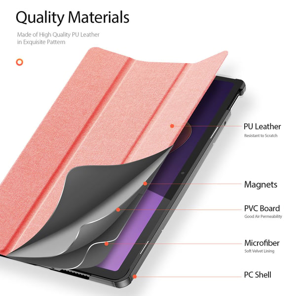 DUX DUCIS Xiaomi Redmi Pad 2 DOMO Series Cover - Pink