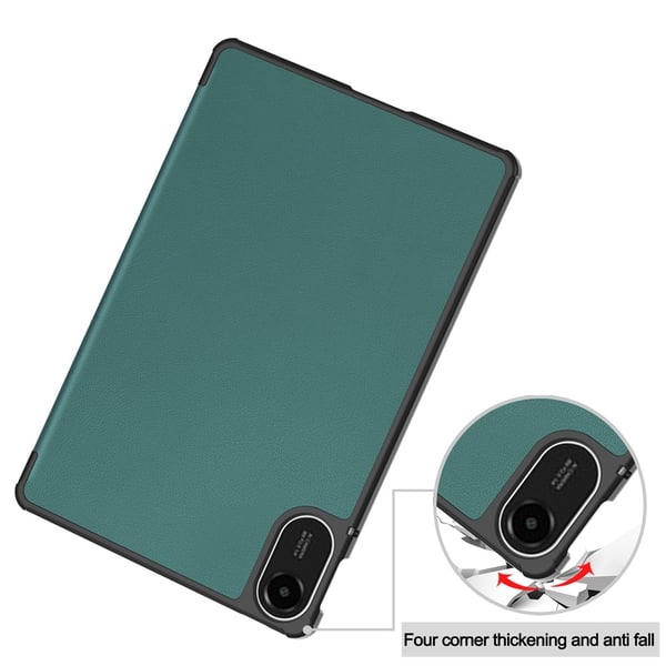 SKALO Xiaomi Redmi Pad 2 Trifold Kotelo - Vihreä