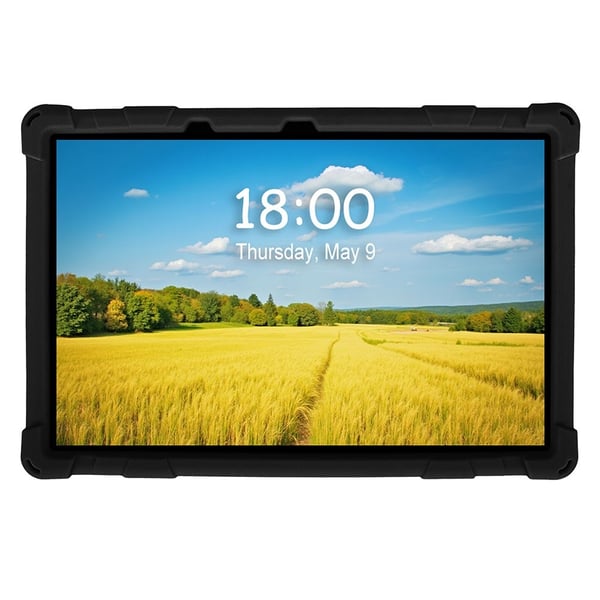 SKALO Xiaomi Redmi Pad 2 Silikone Armor Ring Cover - Sort