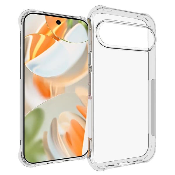 SKALO Google Pixel 10 Pro Extra strong TPU Suojakuori - Läpinäkyvä