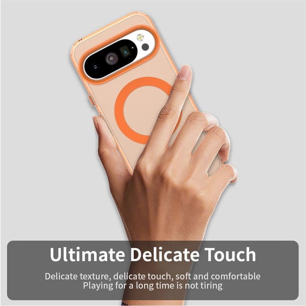 SKALO Google Pixel 10 Pro Candy Series Hybrid Cover - Orange
