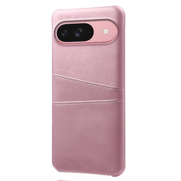 SKALO Google Pixel 10 Pro PU-Læder Kortholder Cover - Rosa guld