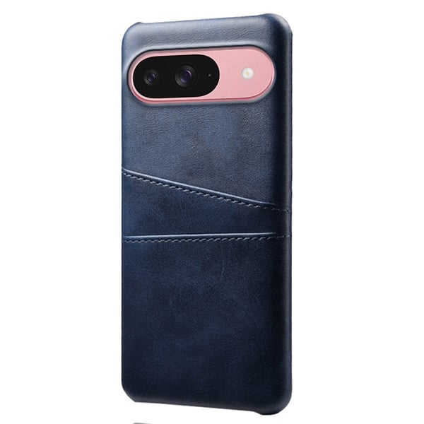SKALO Google Pixel 10 Pro PU-Læder Kortholder Cover - Blå