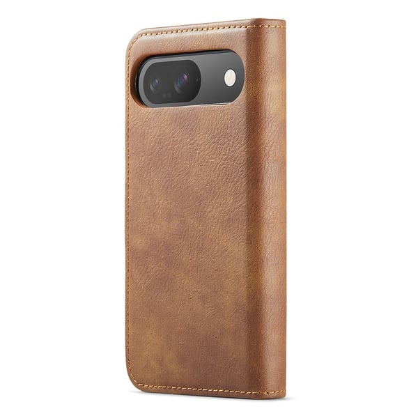 DG MING Google Pixel 10 Pro 2-i-1 Magnet Flip Cover - Brun
