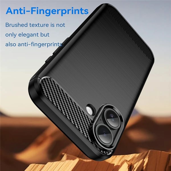 SKALO iPhone 17 Armor Carbon Suojakuori