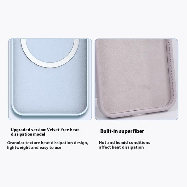 SKALO iPhone 17 Tynd Silikone Cover - Grå