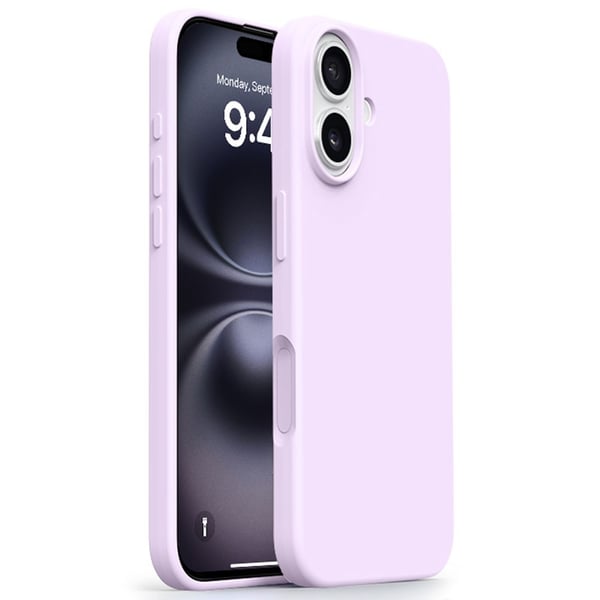 SKALO iPhone 17 Tynd Silikone Cover - Lilla