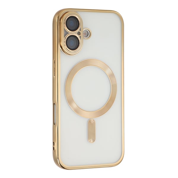 SKALO iPhone 17 Metallic TPU Suojakuori - Kulta