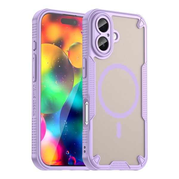 SKALO iPhone 17 Armor Hybrid Frosted Cover - Lilla