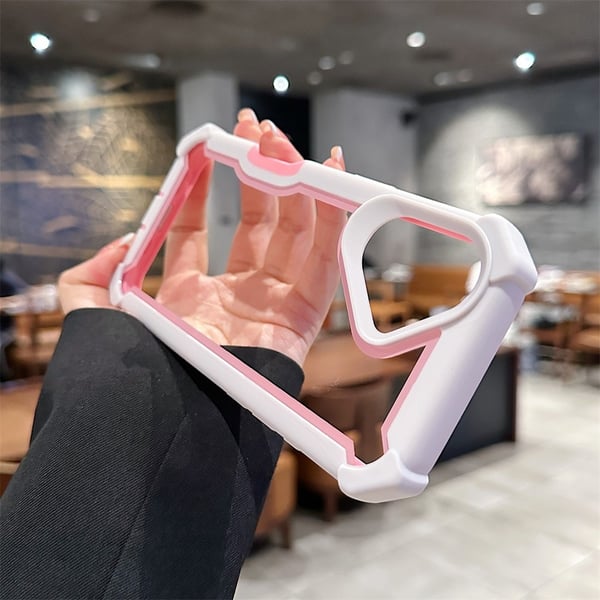 SKALO iPhone 17 Robust Hjørnebeskyttelse Cover - Grå
