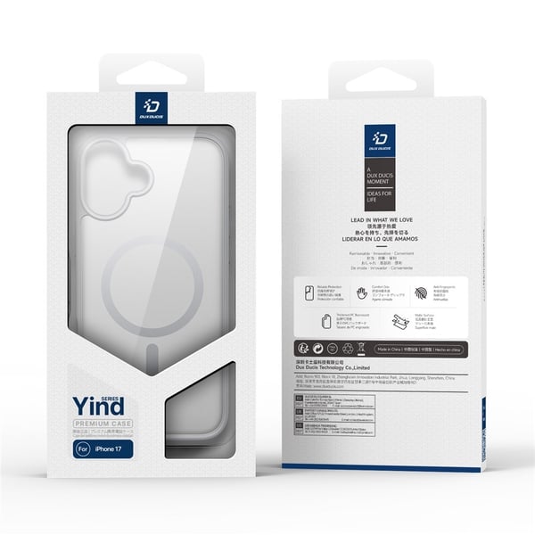 DUX DUCIS iPhone 17 Yind Series Matte Finish Cover - Grå