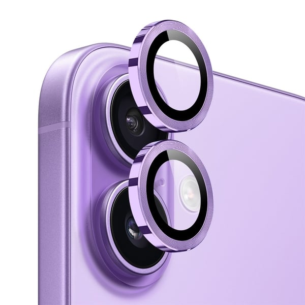 SKALO iPhone 17 NORTHJO Kamerabeskyttelse Metalring - Lilla SKALO iPhone 17 NORTHJO Kamerabeskyttelse Metalring - Lilla