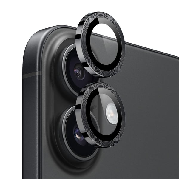 SKALO iPhone 17 NORTHJO Kamerabeskyttelse Metalring - Sort