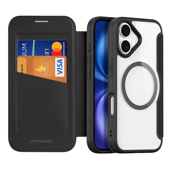 DUX DUCIS iPhone 17 Skin X Pro Flip Cover - Sort