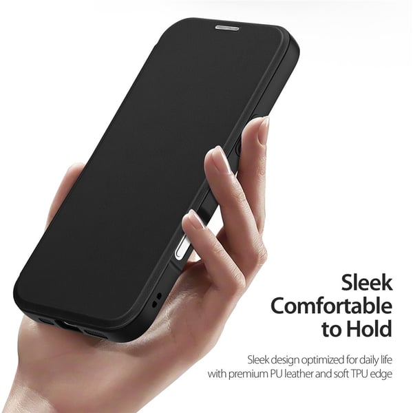 DUX DUCIS iPhone 17 Skin X Pro Flip Cover - Sort