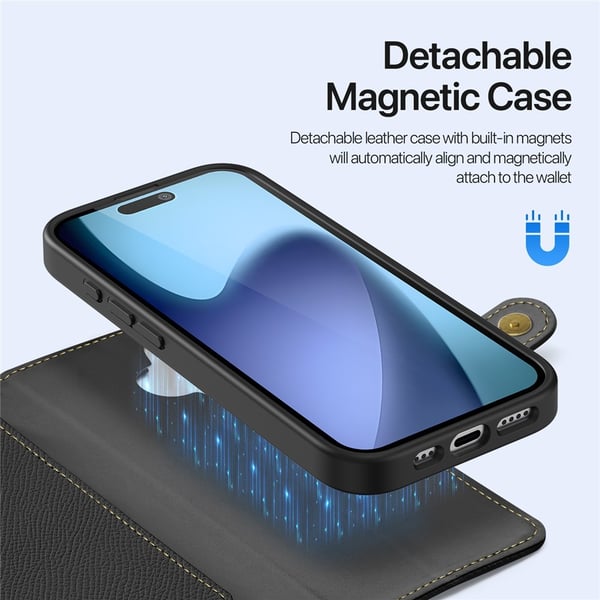 DUX DUCIS iPhone 17 Lawa Series Flip Cover - Sort
