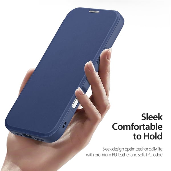 DUX DUCIS iPhone 17 Skin X Pro Lompakkokotelo - Sininen