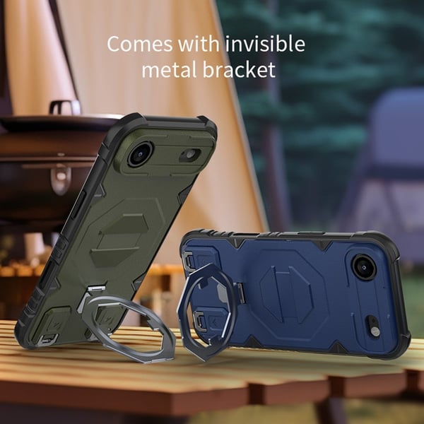 SKALO iPhone Air Armor Matrix Cover - Grøn
