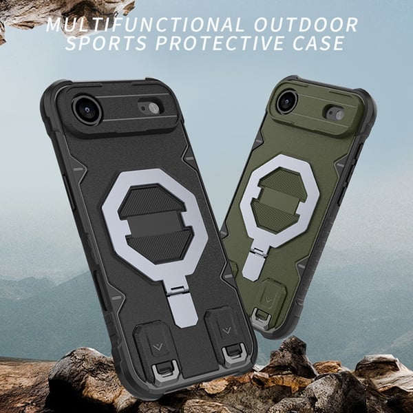 SKALO iPhone Air Armor Matrix Cover - Grøn