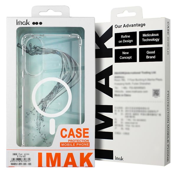 IMAK iPhone Air Extra strong TPU Suojakuori - Läpinäkyvä