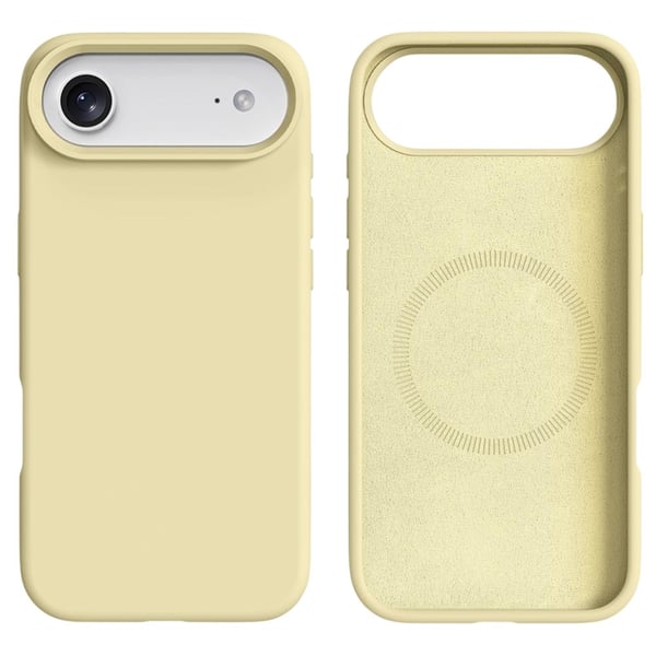 SKALO iPhone Air Tynd Silikone Cover - Gul