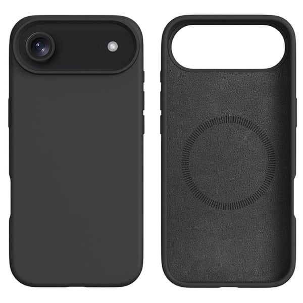 SKALO iPhone Air Tynd Silikone Cover - Sort