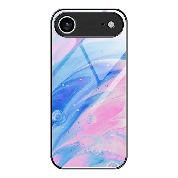 SKALO iPhone Air Marmor Hærdet Glas TPU Cover - #2