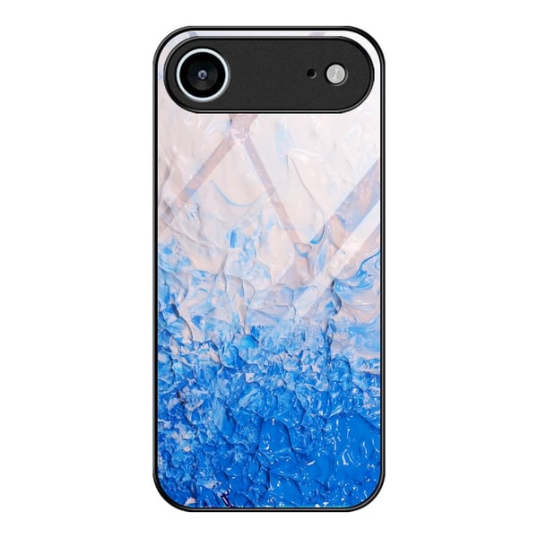 SKALO iPhone Air Marmor Hærdet Glas TPU Cover - #4