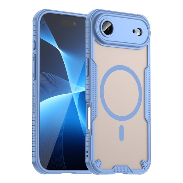 SKALO iPhone Air Armor Hybrid Frosted Cover - Blå
