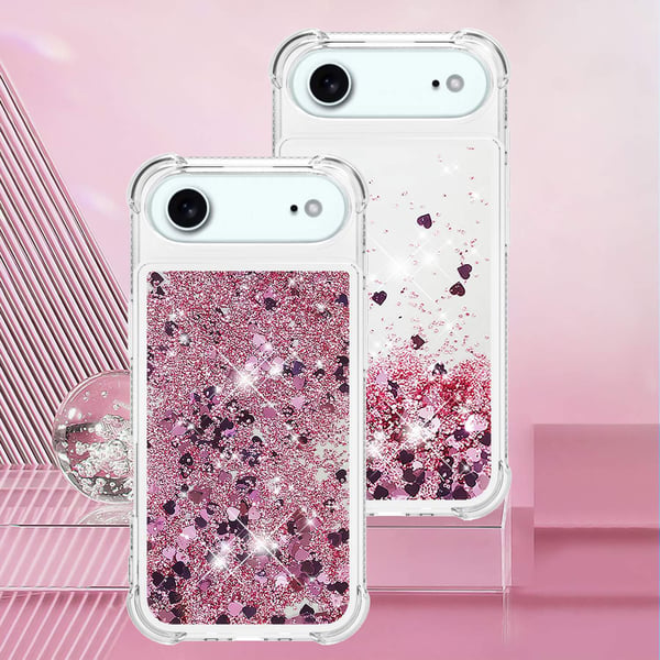 SKALO iPhone Air Kviksand Glimmer Cover - Pink