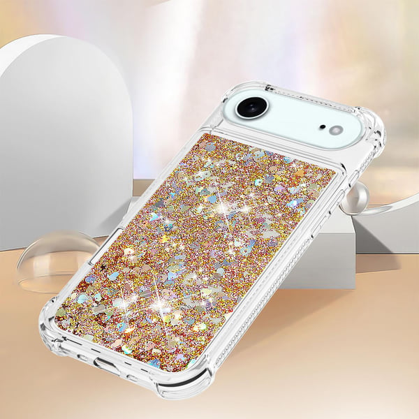 SKALO iPhone Air Kviksand Glimmer Cover - Guld