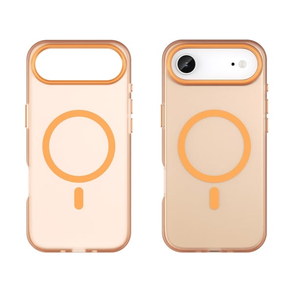 SKALO iPhone Air Matte Translucent Hybrid Cover - Orange