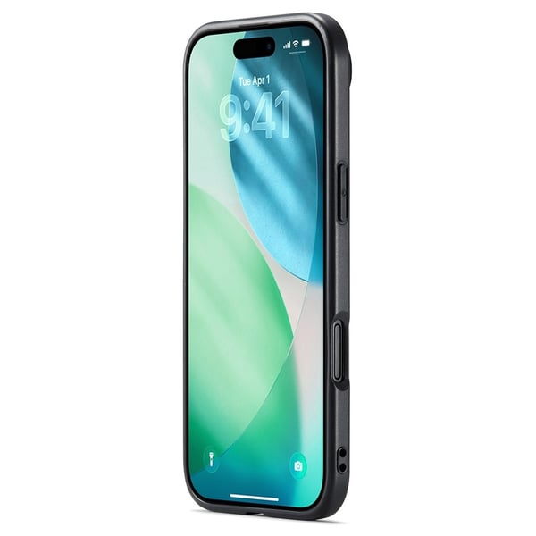 DG MING iPhone Air Premium PU-læder Hybrid Cover - Mørkebrun