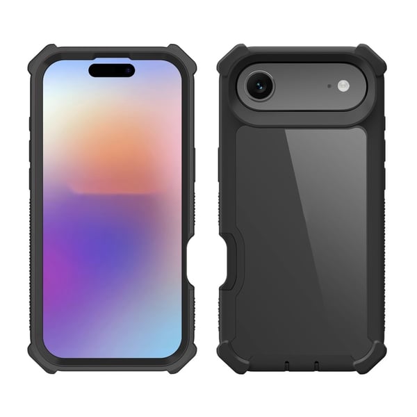 SKALO iPhone Air Robust Hjørnebeskyttelse Cover - Sort