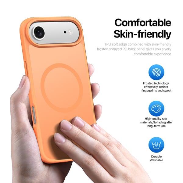 DUX DUCIS iPhone Air Yind Series Matte Finish Cover - Orange