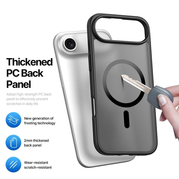 DUX DUCIS iPhone Air Yind Series Matte Finish Cover - Sort