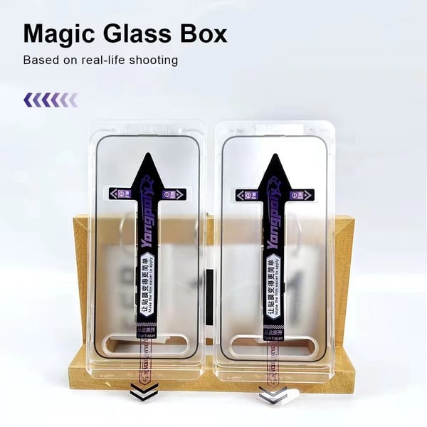 SKALO iPhone Air YONGPOLY Fuldskærms Beskyttelsesglas Hærdet Glas