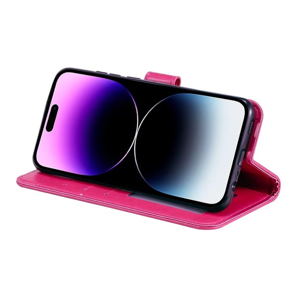 SKALO iPhone Air Mandala Lompakkokotelo - Cerise