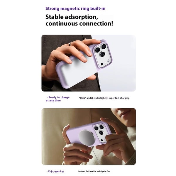 SKALO iPhone 17 Pro Tynd Silikone Cover - Turkis