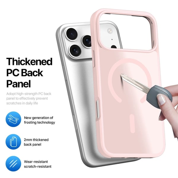 DUX DUCIS iPhone 17 Pro Yind Series Matte Finish Cover - Pink
