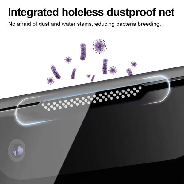 SKALO iPhone 17 Pro YONGPOLY Fuldskærms Beskyttelsesglas Hærdet Glas