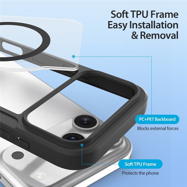 DUX DUCIS iPhone 17 Pro Skin X Pro Flip Cover - Sort