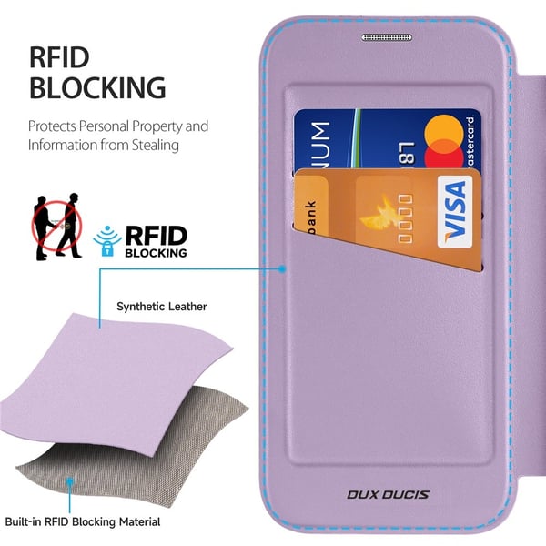 DUX DUCIS iPhone 17 Pro Skin X Pro Flip Cover - Lilla