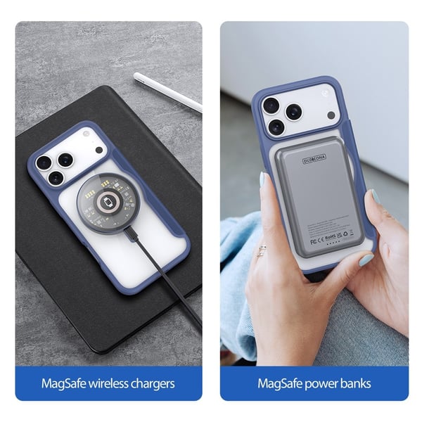 DUX DUCIS iPhone 17 Pro Skin X Pro Flip Cover - Blå